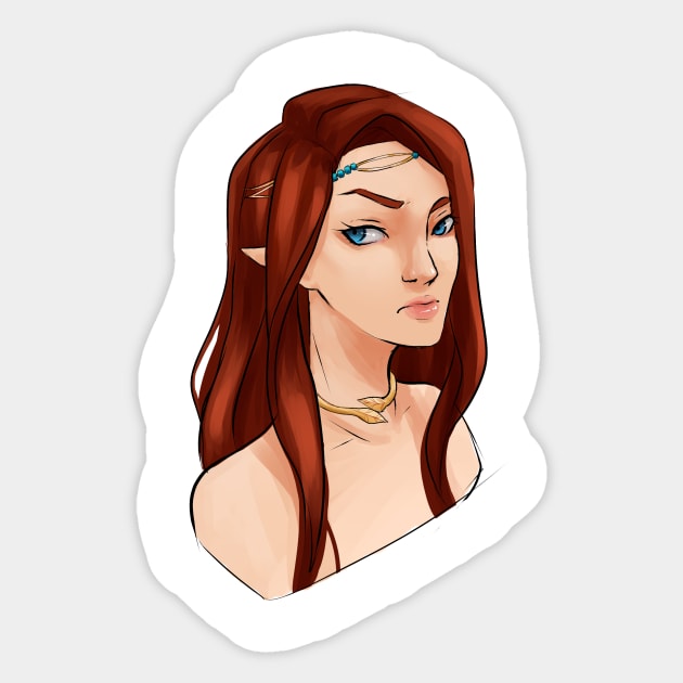 Yllairies Sticker by TheBroadswords